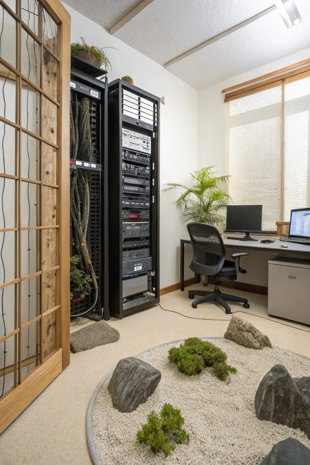 Achieve harmony with a Zen-inspired network setup.