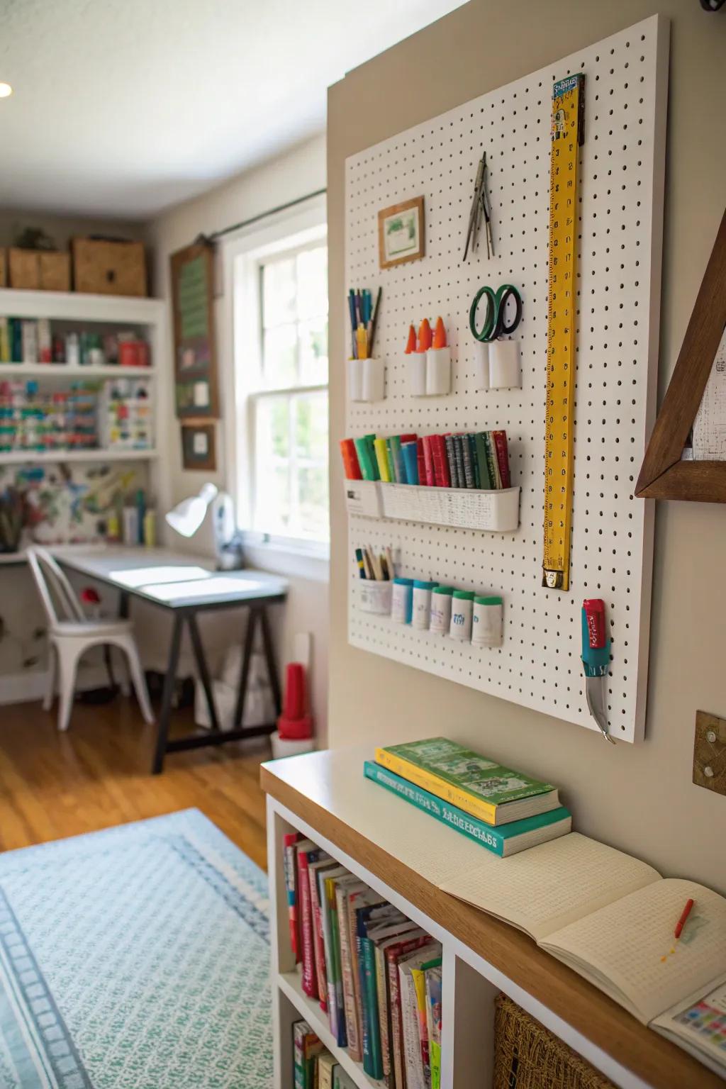 Surfaces with holes for hanging on Your Own extend an arranging resolution that is creative and can be tailored.