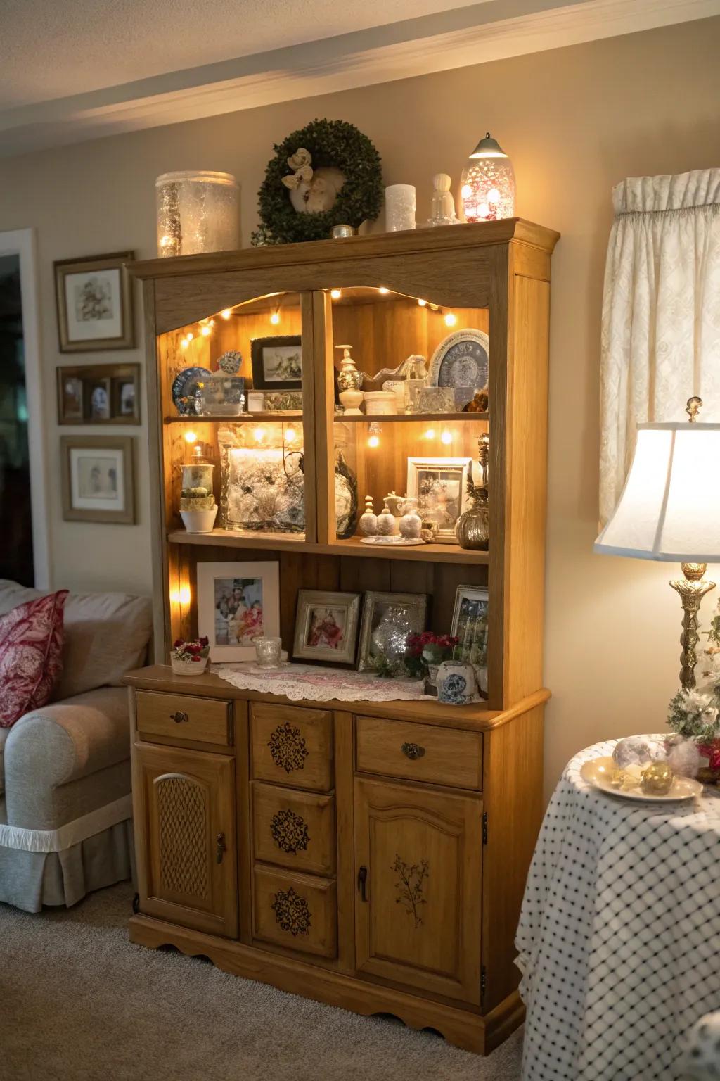 Personal collectibles are a delightful showcase of unique charm.