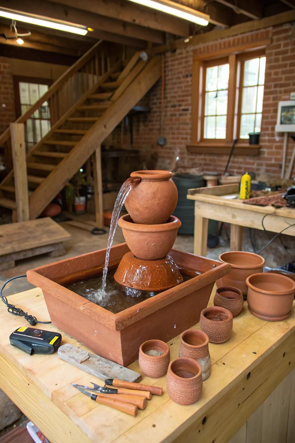 DIY terracotta cascades proffer allure and personal ingenuity.
