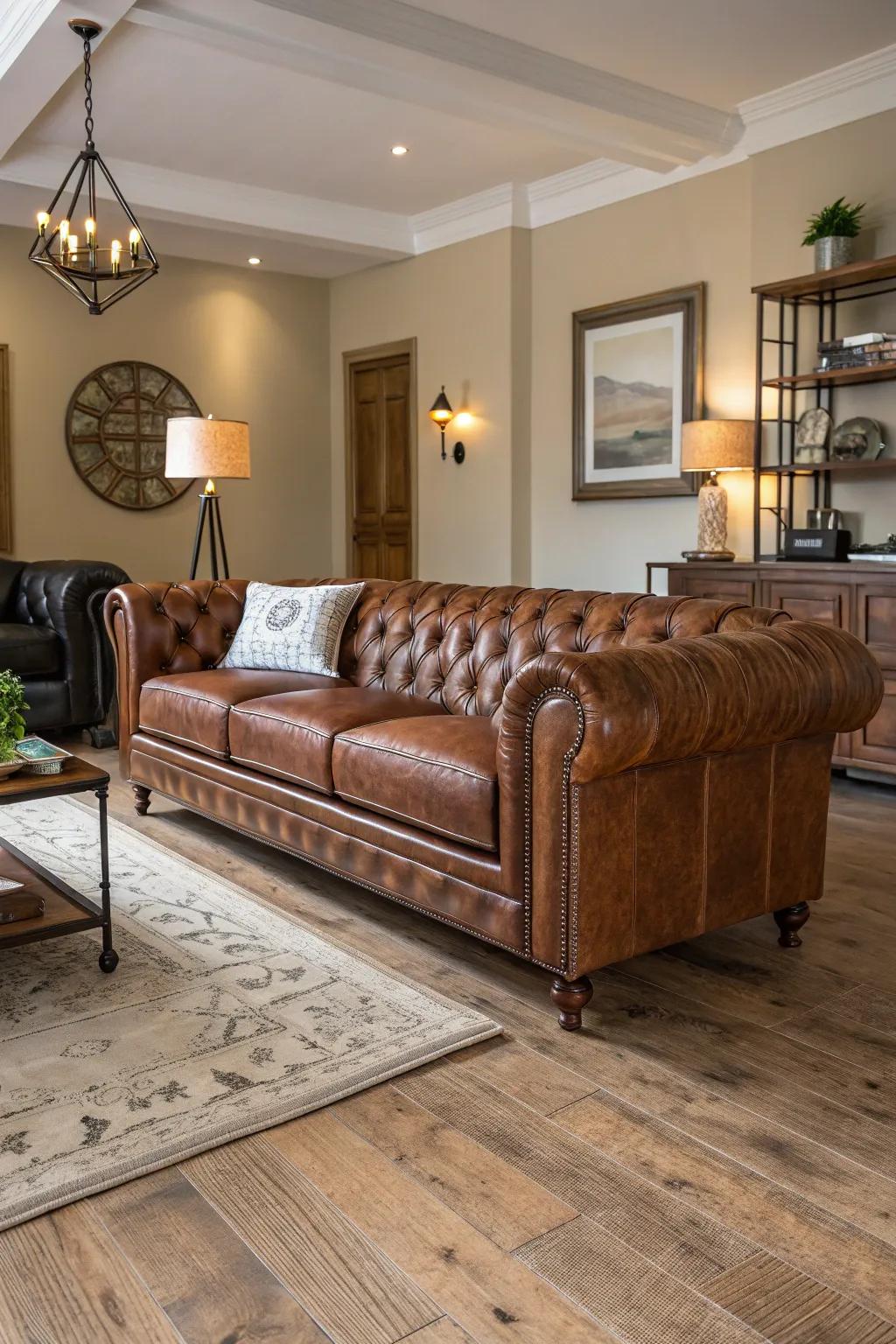 Unexpected surface textures render the seating a standout focal point, injecting visual excitement.