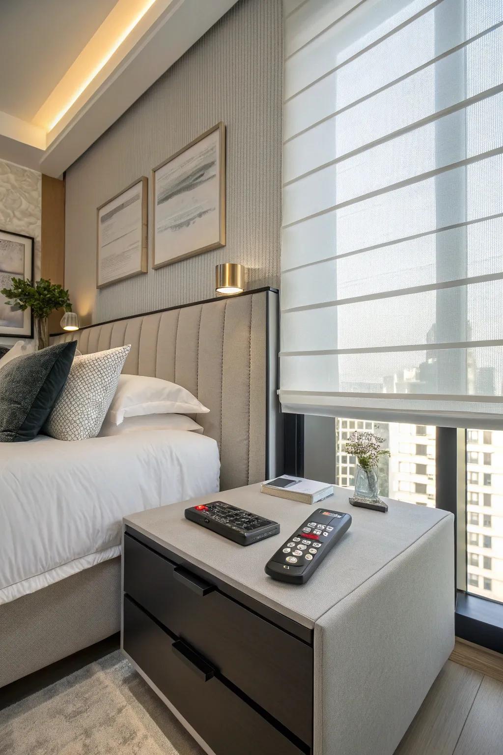 Motorized blinds for effortless control