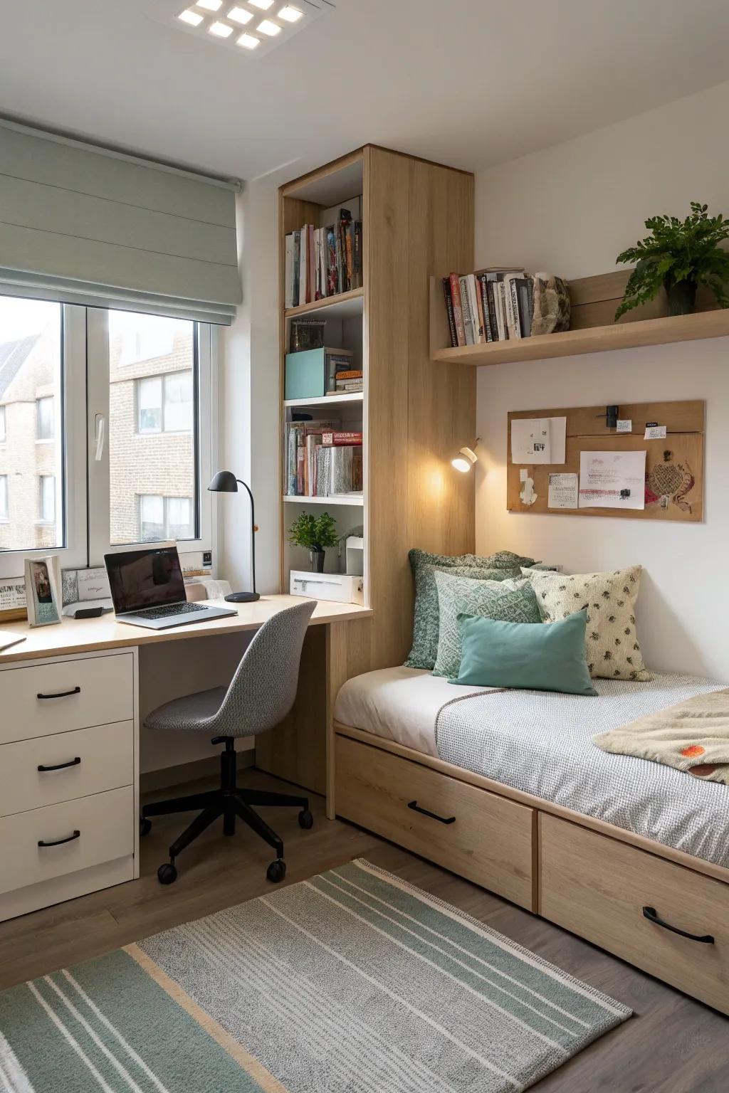 Flexible use spaces boost utility and comfort.