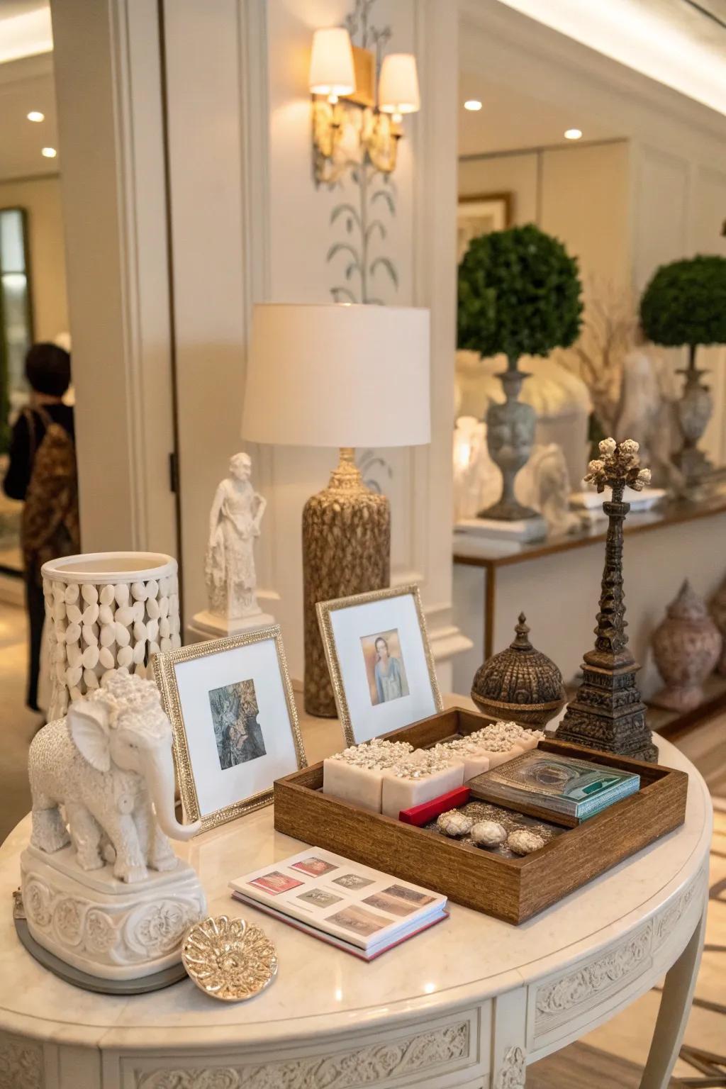 Artistic sections are capable of elevating the sophistication and allure of your displayed configurations.