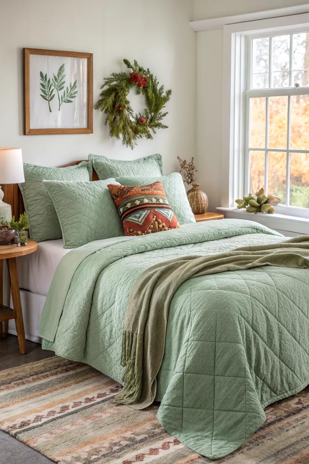 Keep your bedroom fresh with seasonal updates.