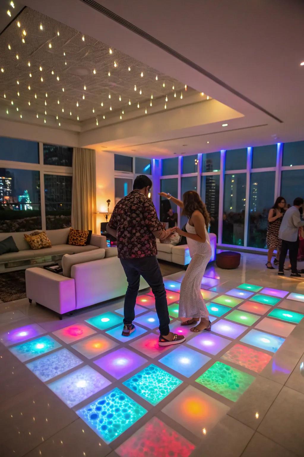 Move all night long through an energetic rhythmic motion celebration.
