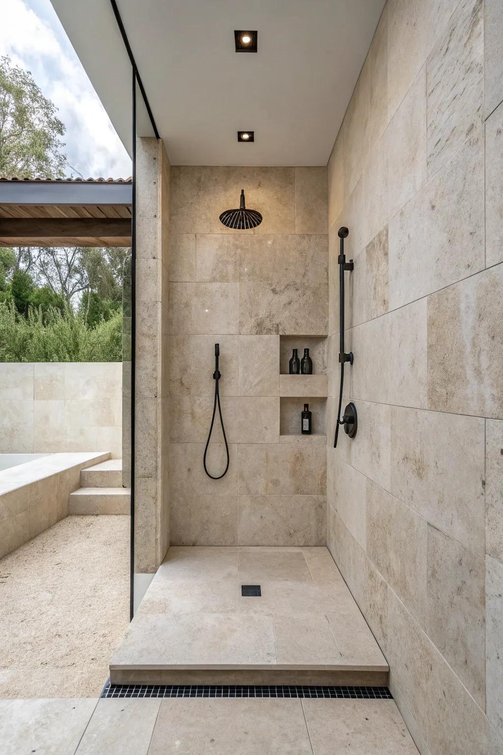 Minimalist blueprints underscore the inherent beauty of stone.