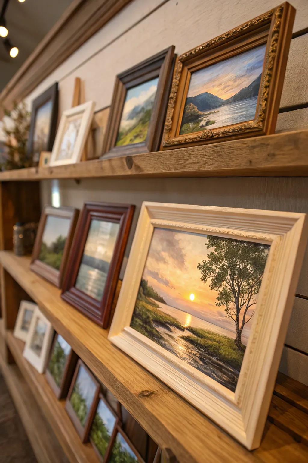 Pocket-sized oil canvases that capture nature&rsquo;s charm, ideal for any art aficionado.