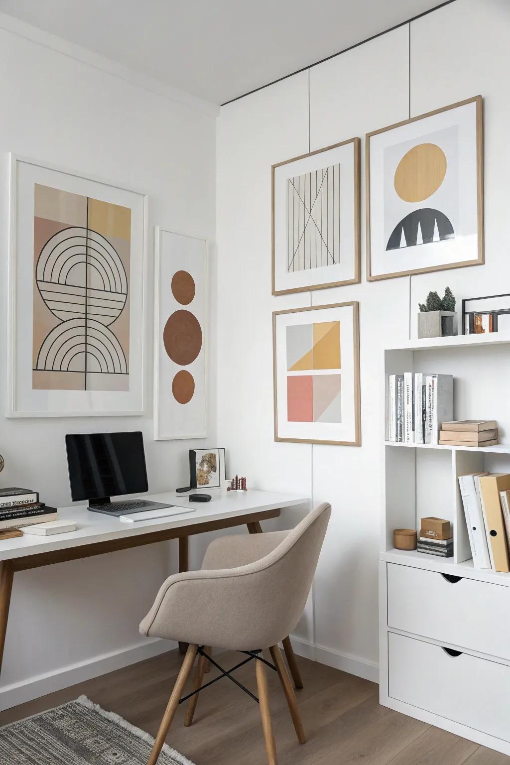 Discover peace with minimalist art.