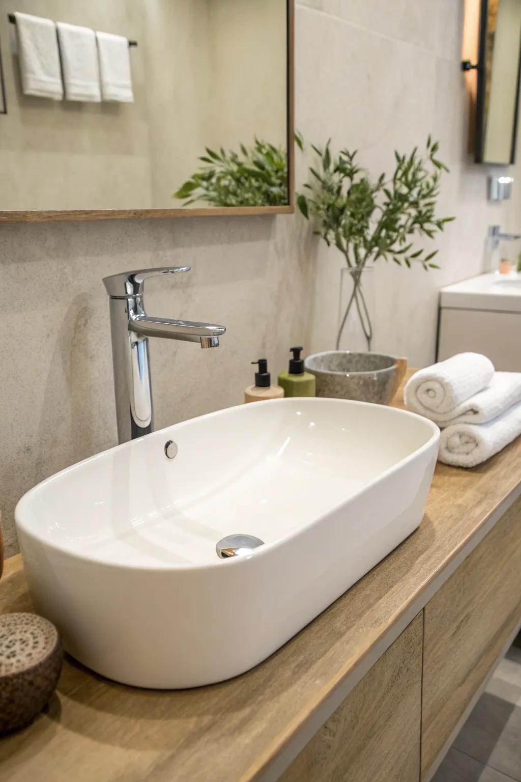 Understated elegance featuring sleek lines and polished surfaces.