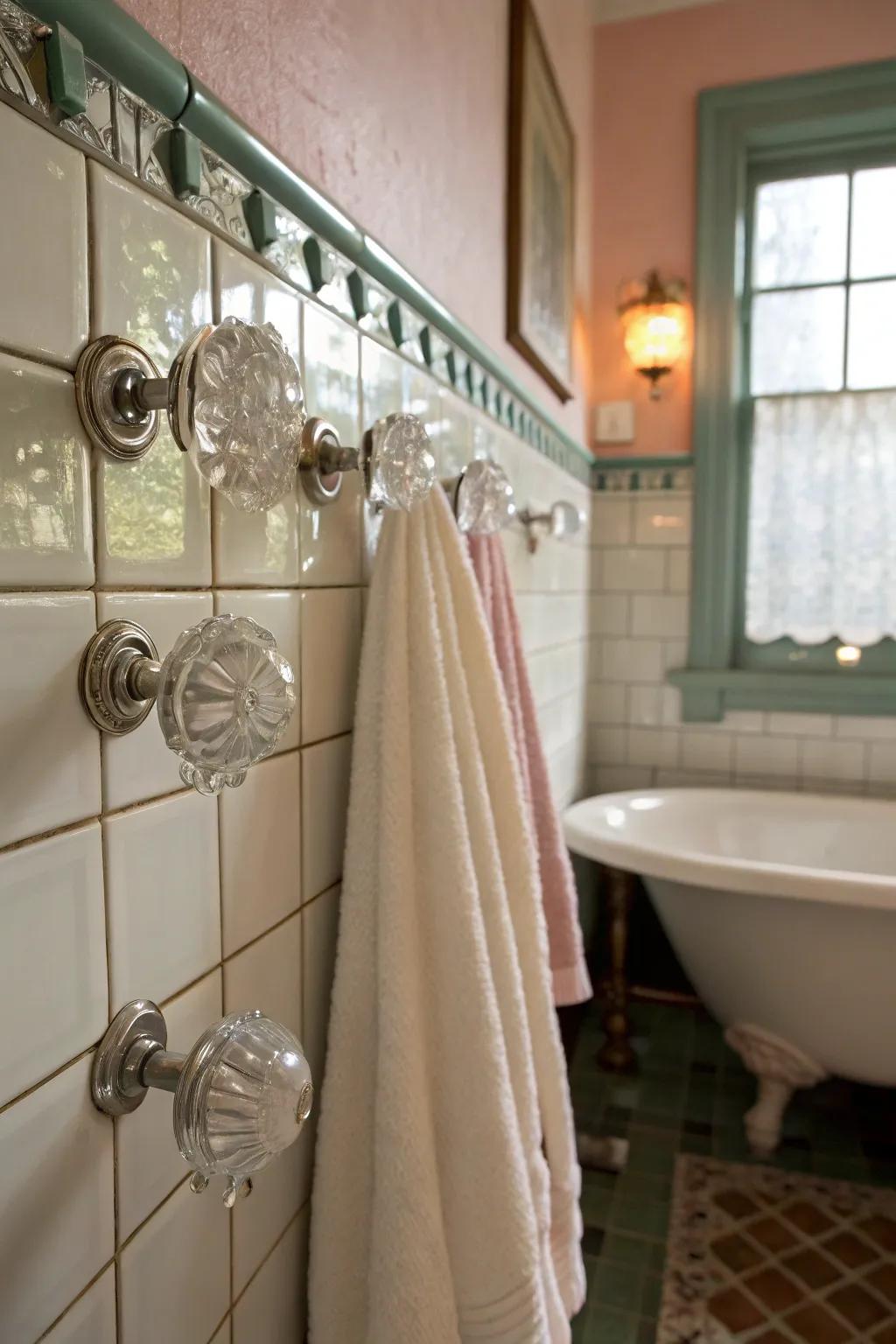 Period glass ornaments emanate an aura of yesteryear and refinement.