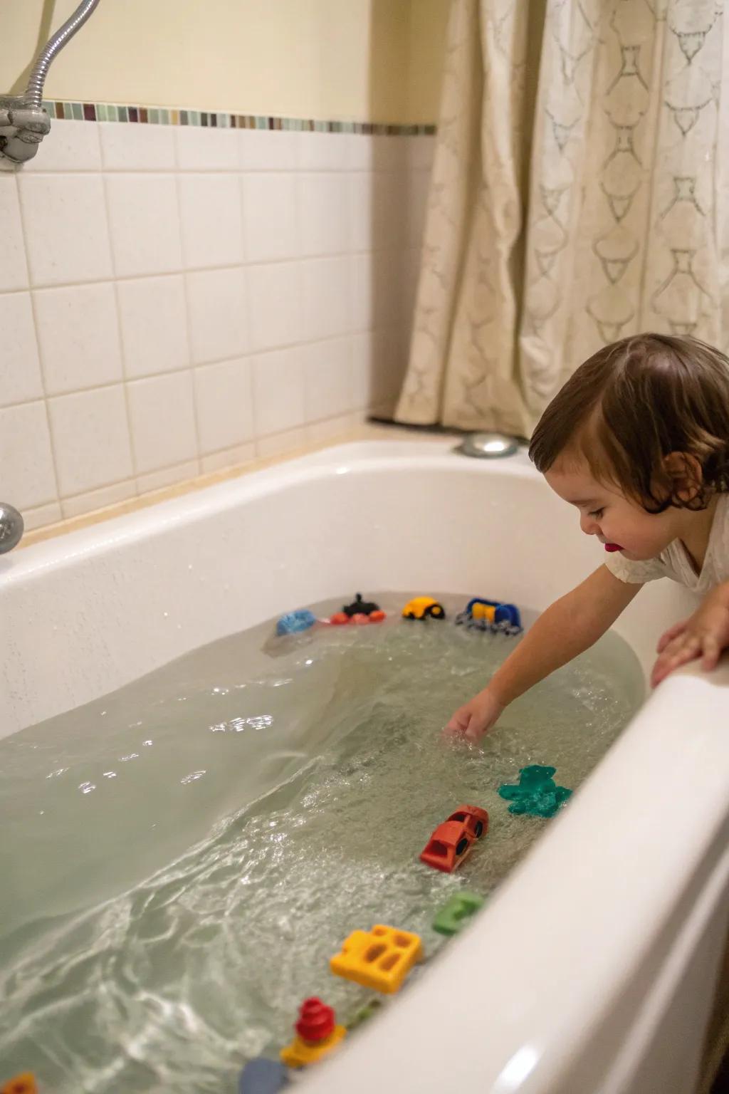 Transform bath time into an exhilarating treasure quest.