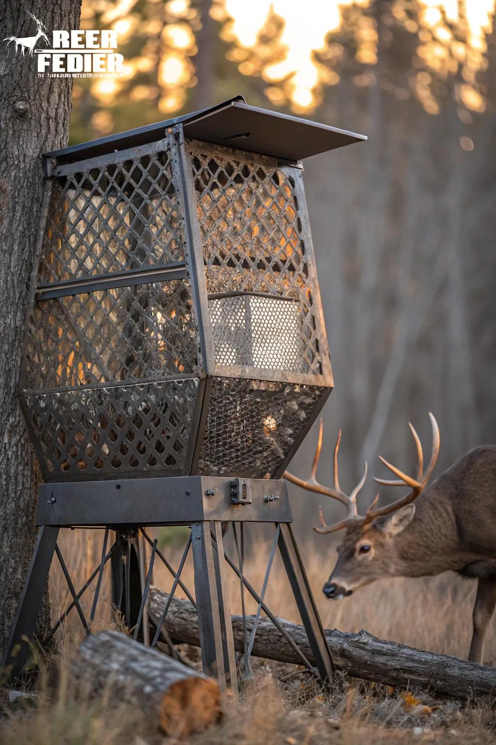 Built tough: A bear-proof feeder that has stood the test of time.