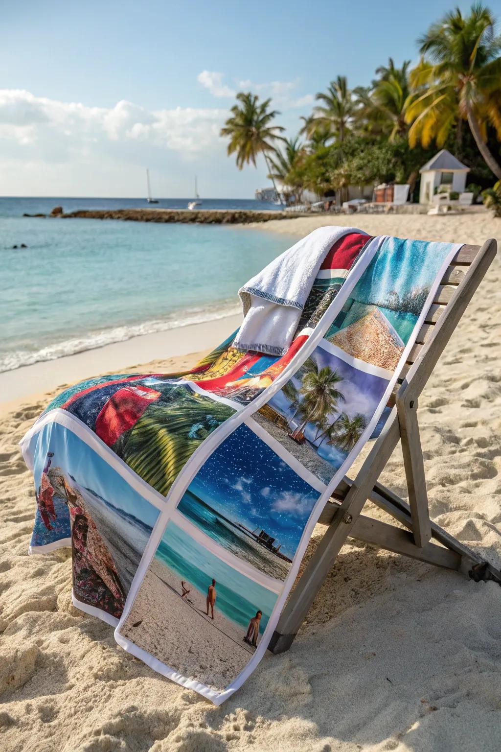 A vacation memories throw keeps your travel escapades ever close.