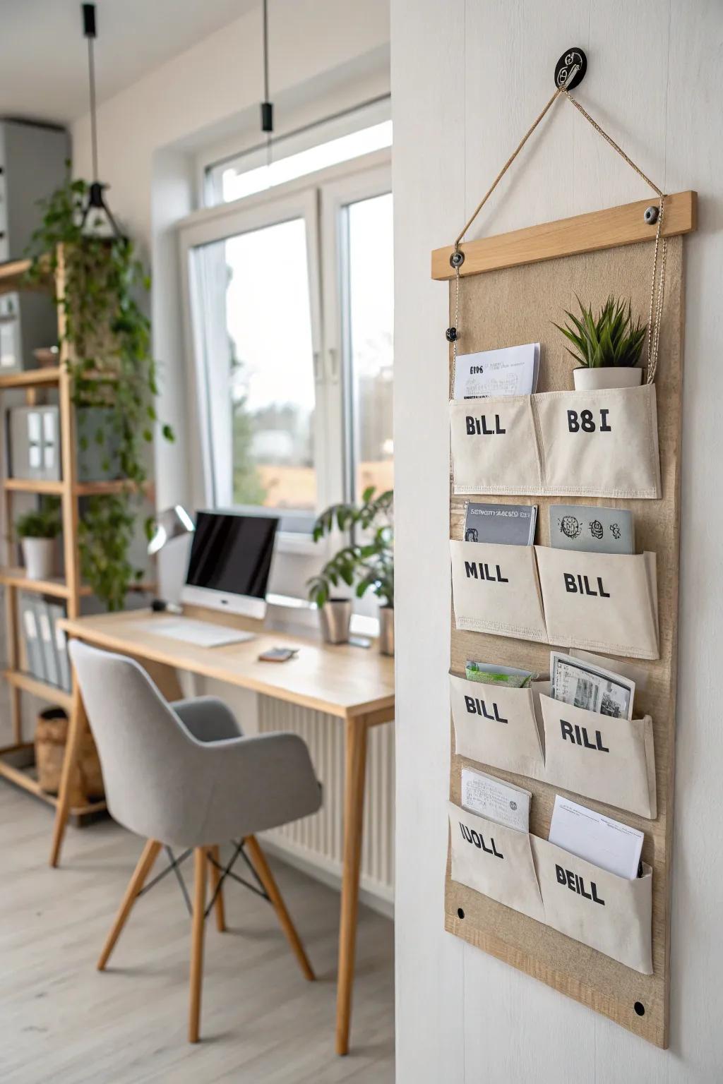 A handcrafted wall organizer that&rsquo;s equally attractive and functional.