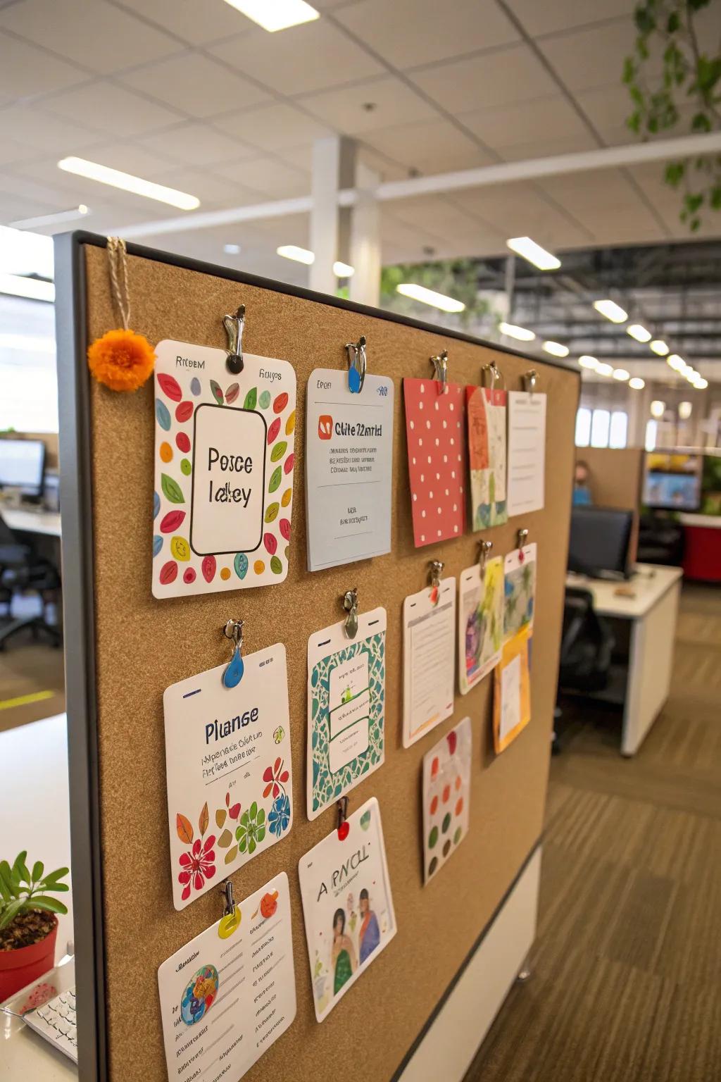 Personalized name tags add a custom touch.