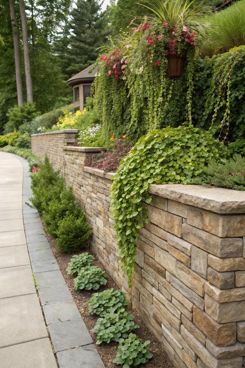 Revamp your reinforcing structure with authentic-looking faux rock panels.