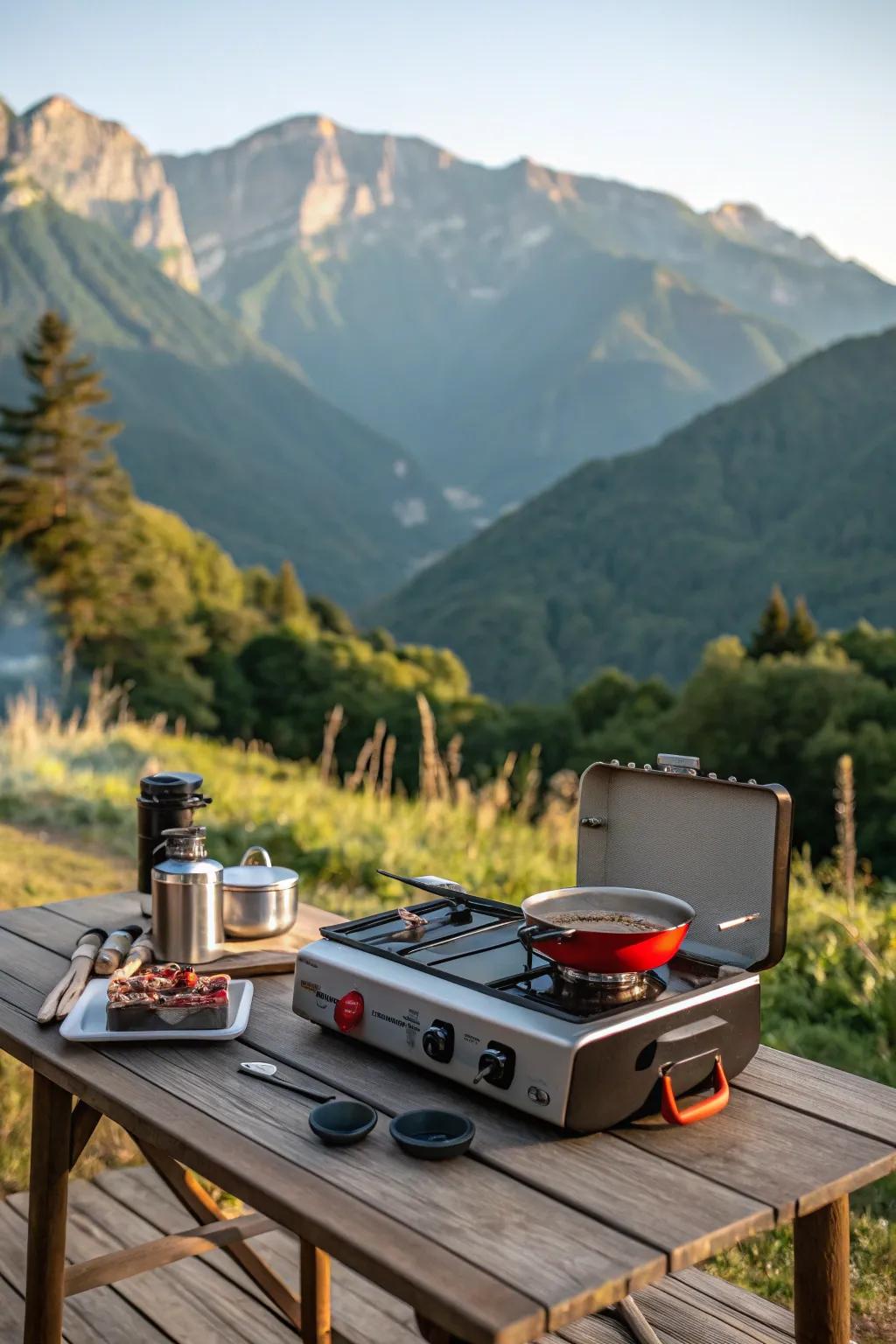 Effective and mobile cooking options for outdoor enthusiasts.