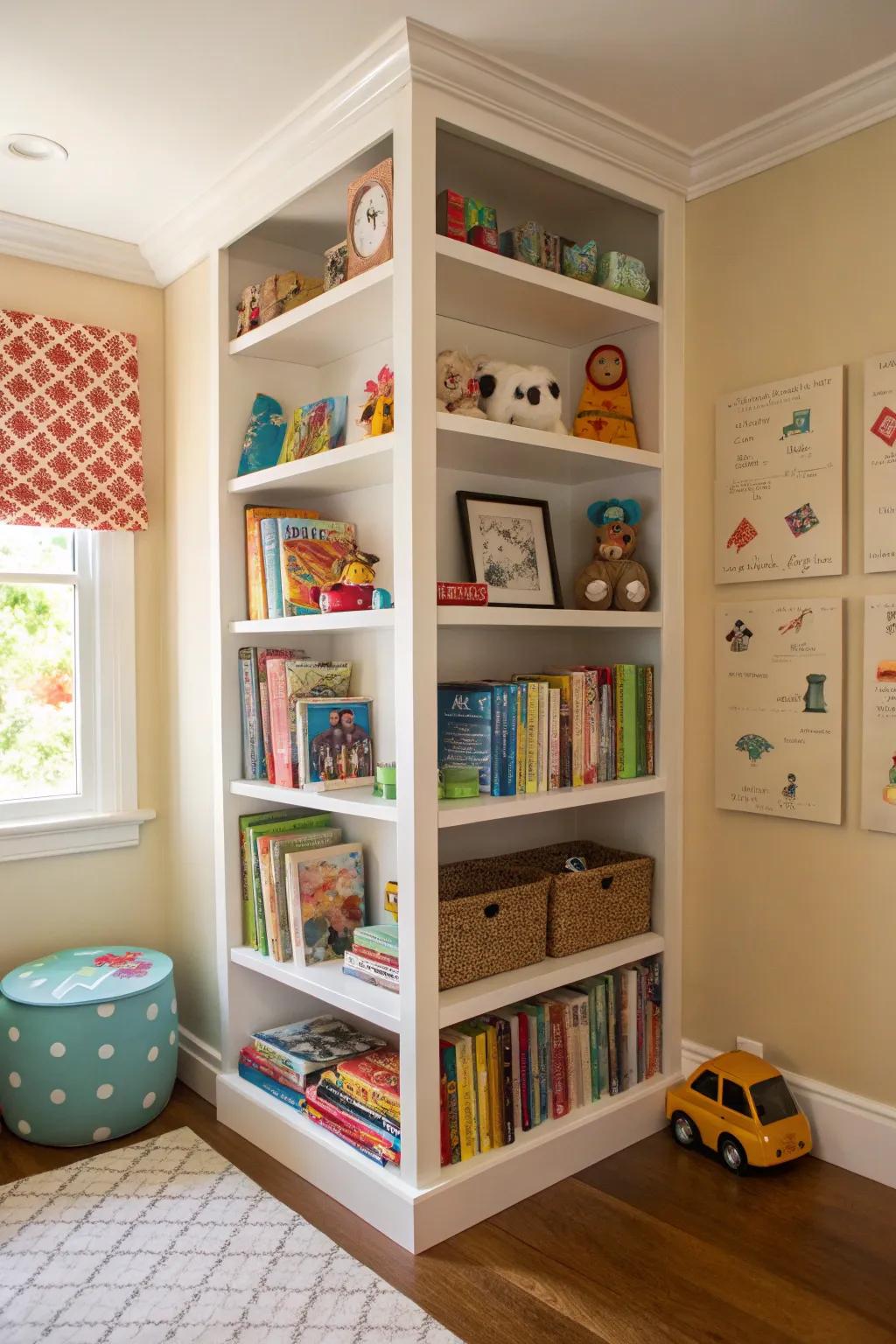 Nook fixtures capitalize on every bit of space.