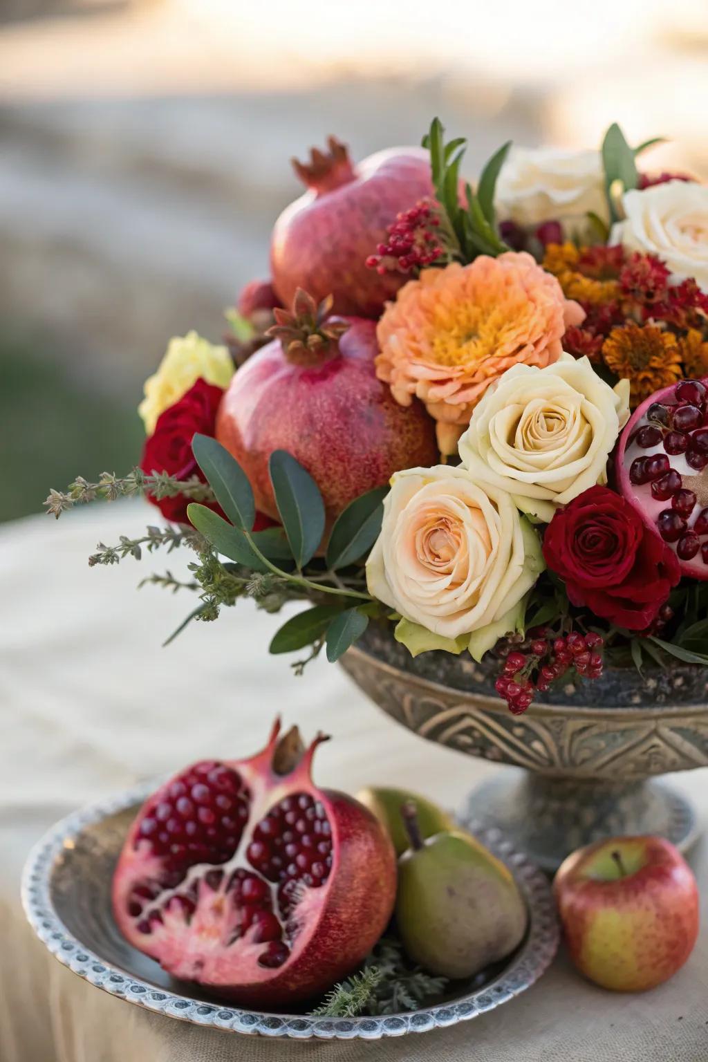 A vivid and perfumed centerpiece for your seasonal table.