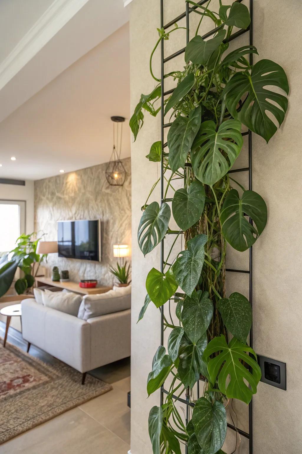 Transform an ordinary wall into a masterpiece of living art