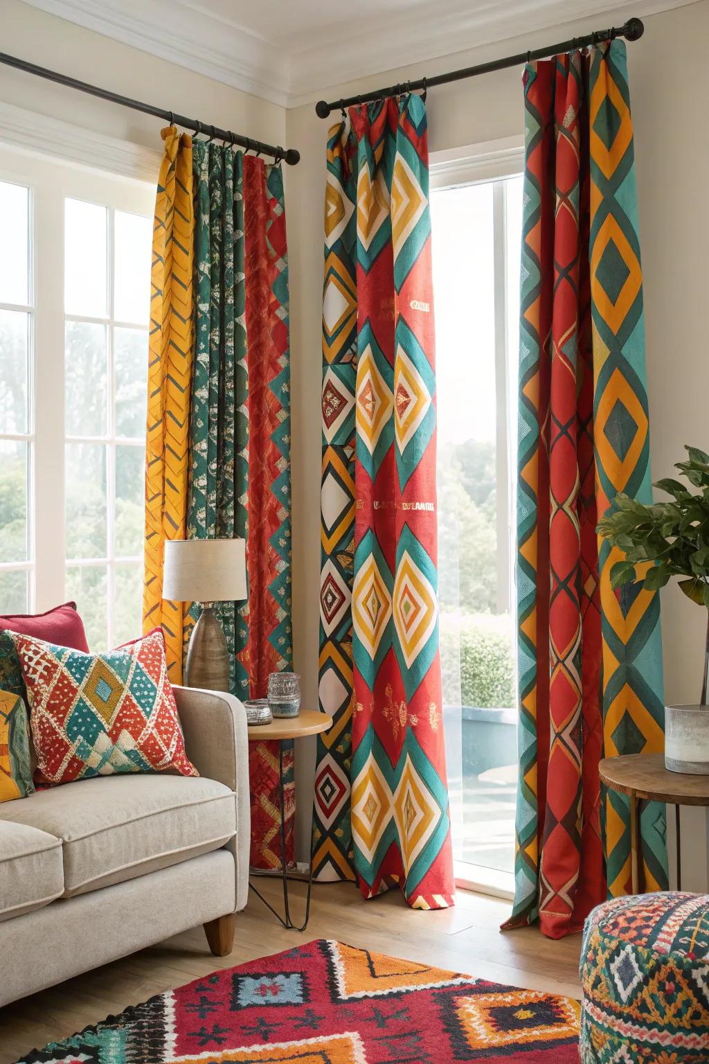 Bold designs can turn your space into a focal attraction.