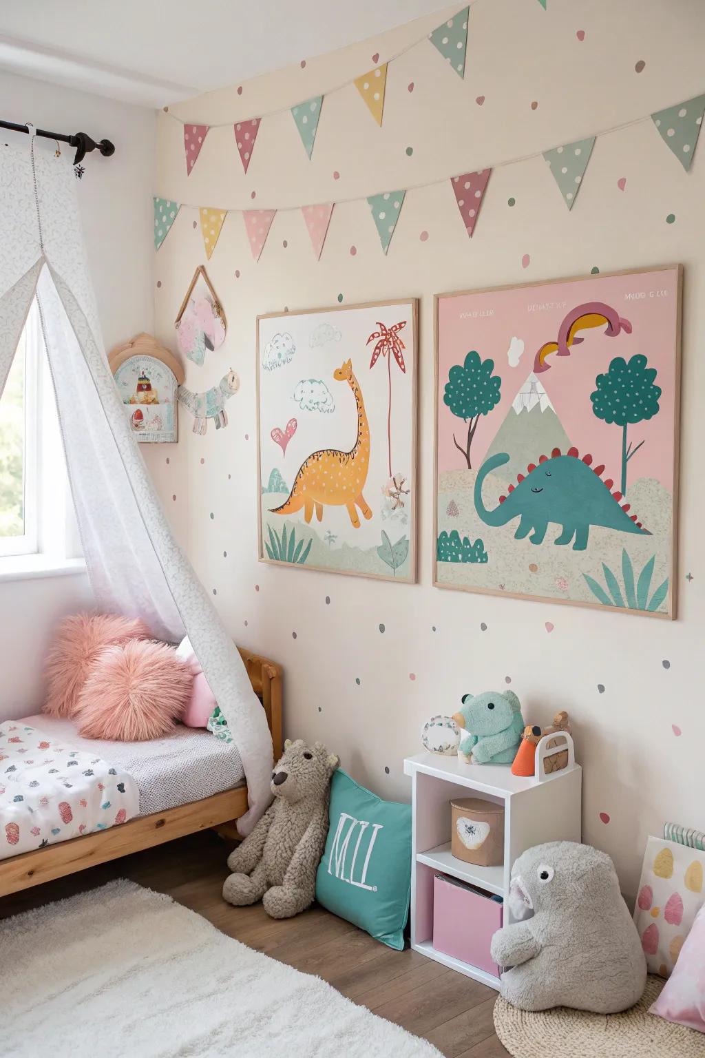 Charming dinosaur drawings that fascinate and motivate