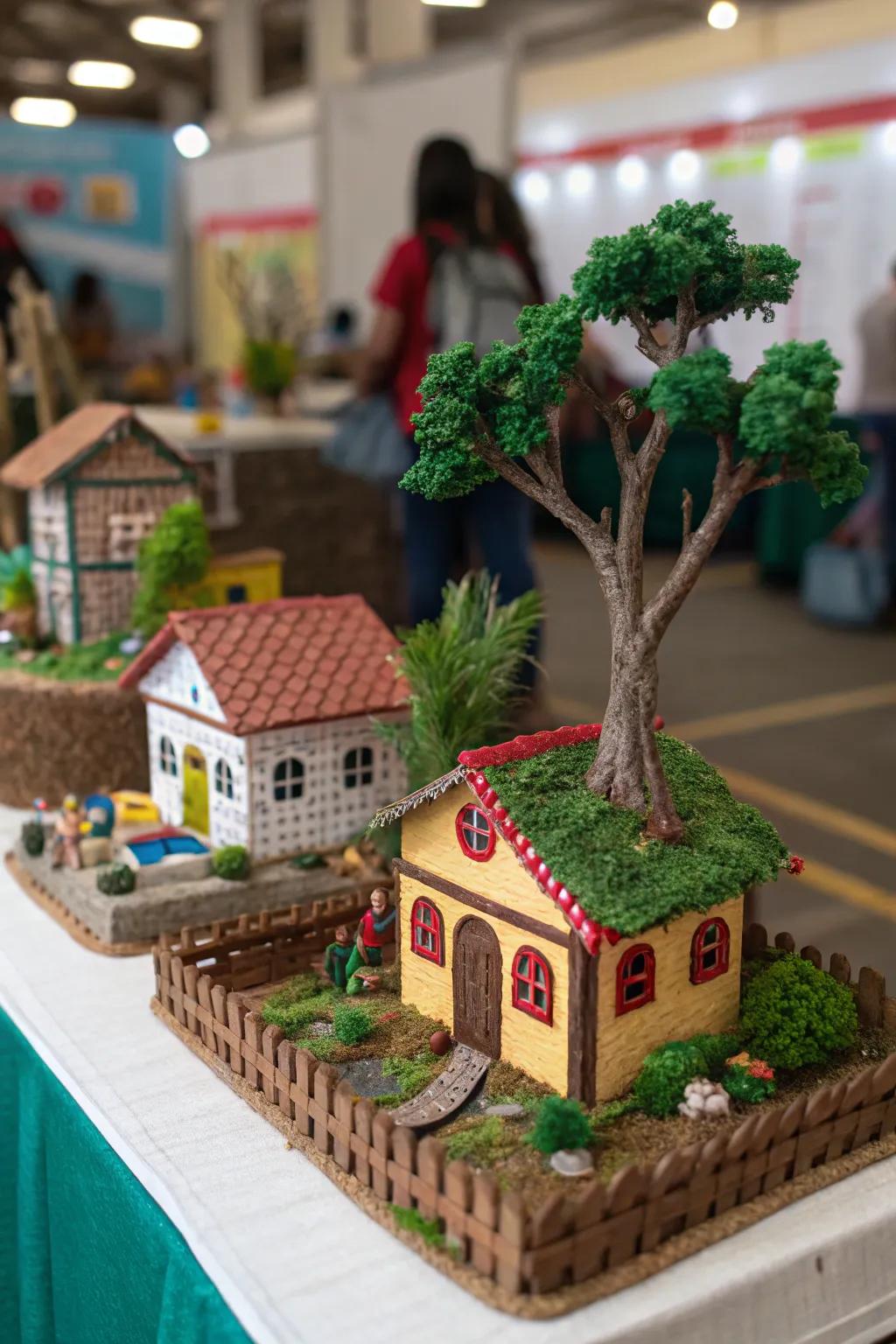 A distinctive Golu layout brought to life with repurposed resources.