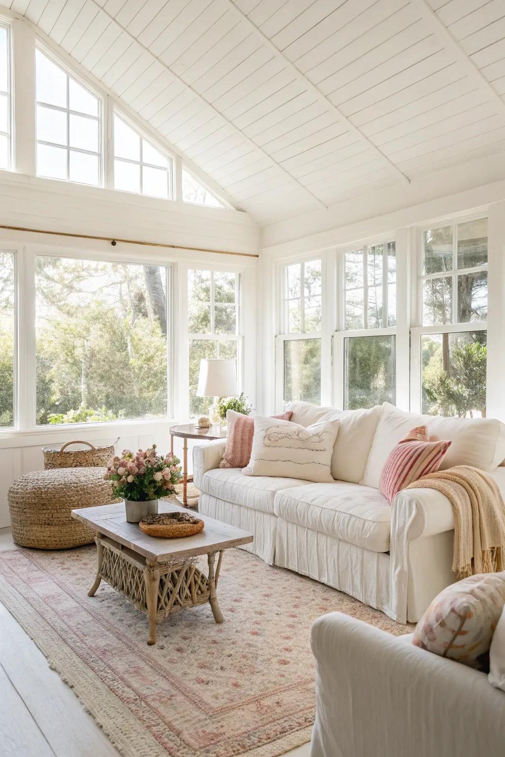 Light shades can evoke a sense of spaciousness and hospitality within your home.
