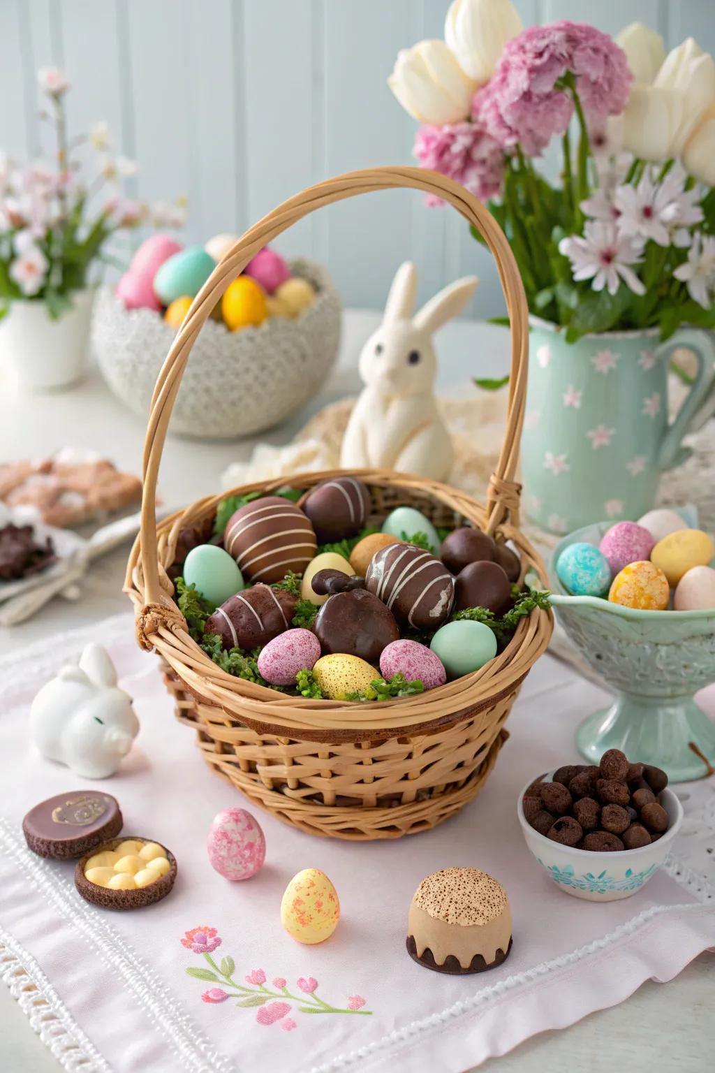 A chocolate lover's fantasy come to life.