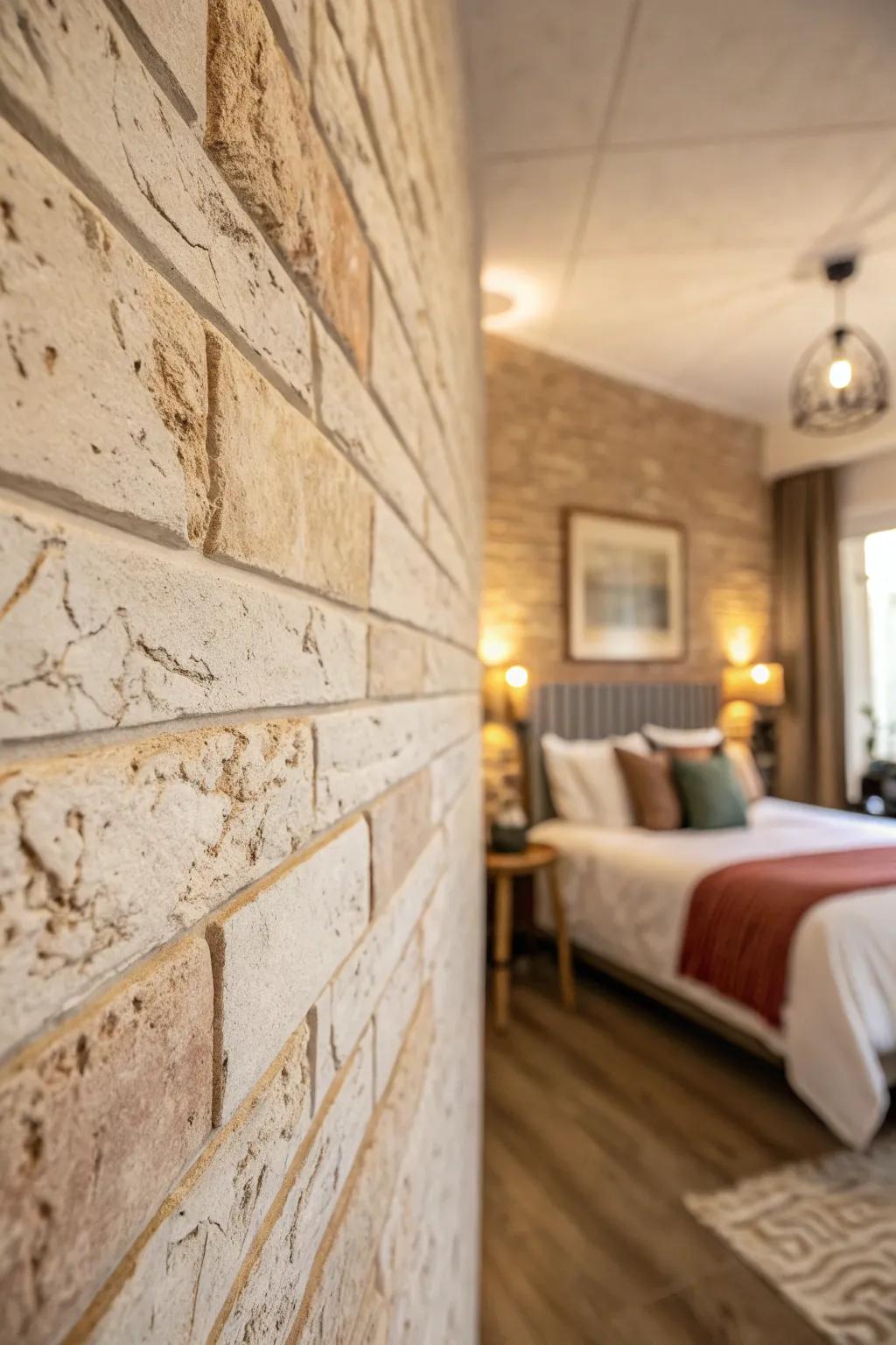 Smoothed rustic finish embodies cozy allure.