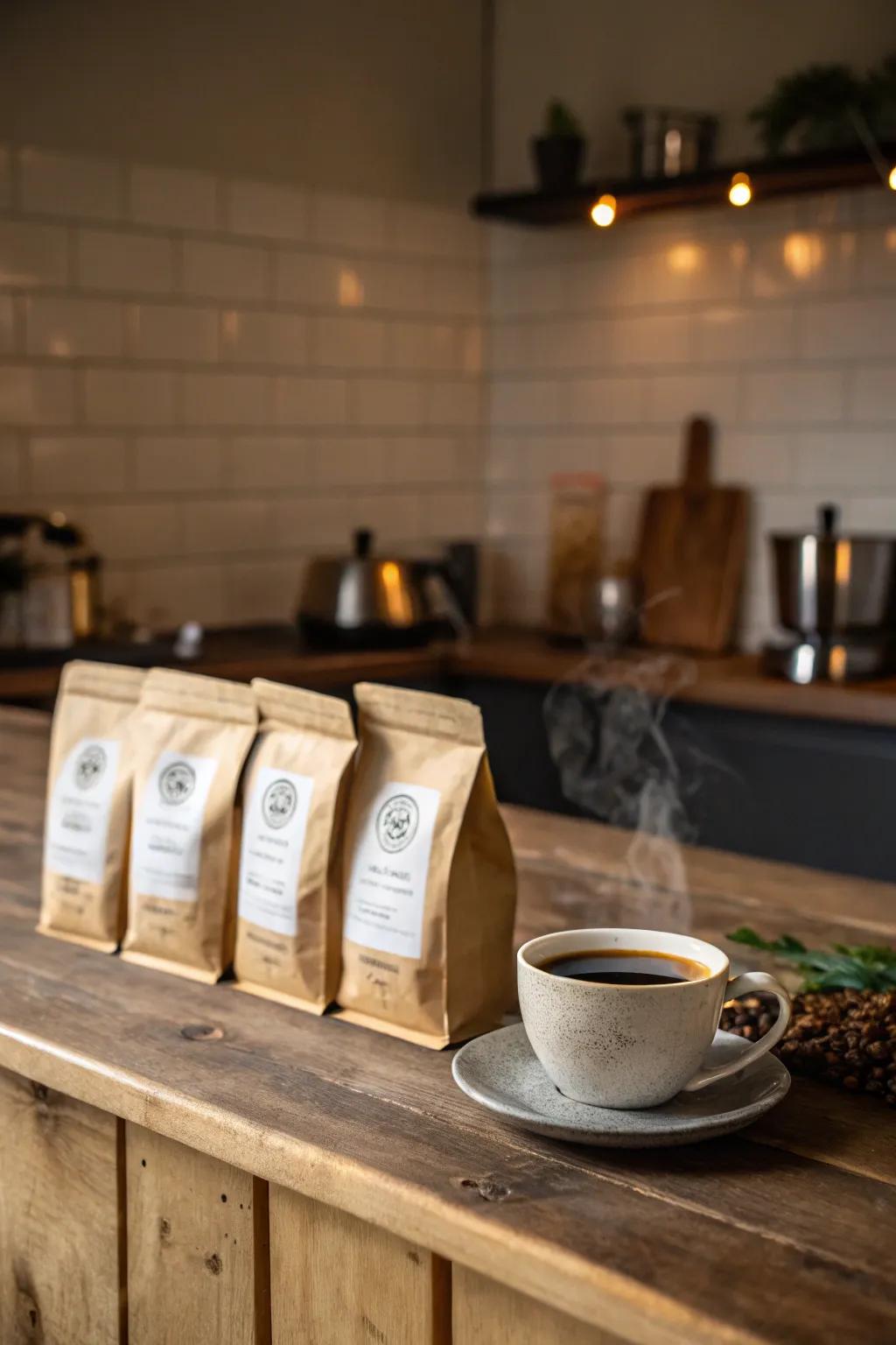 Begin your day perfectly with a mix of deep, fragrant coffees.