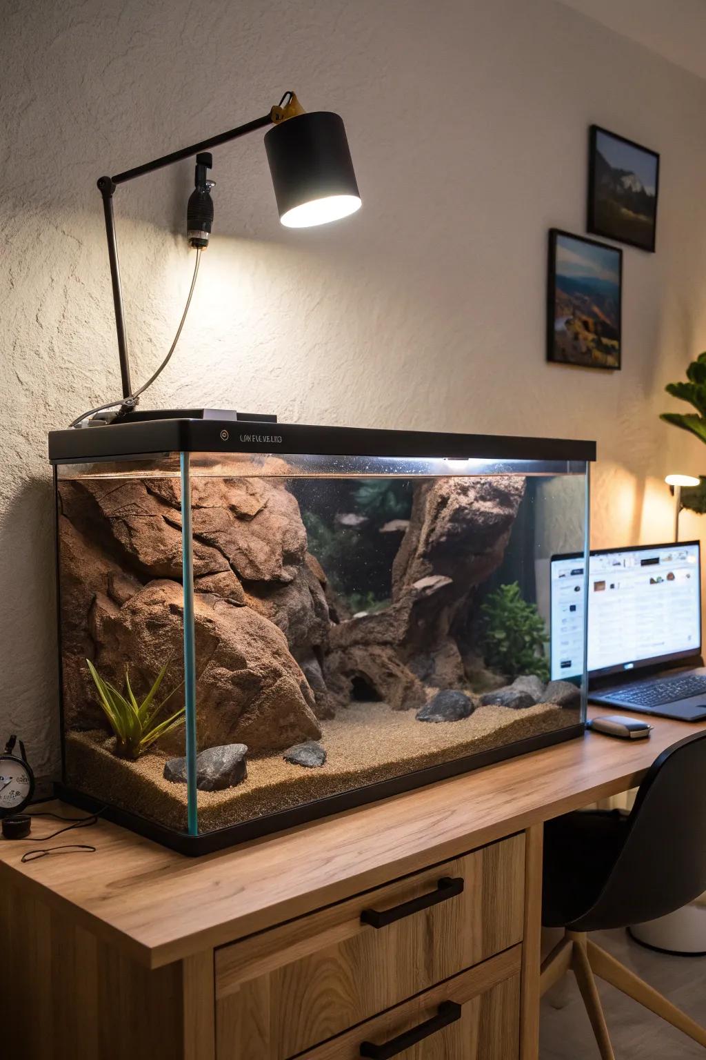 Introduce the mystery of caves into your aquarium.