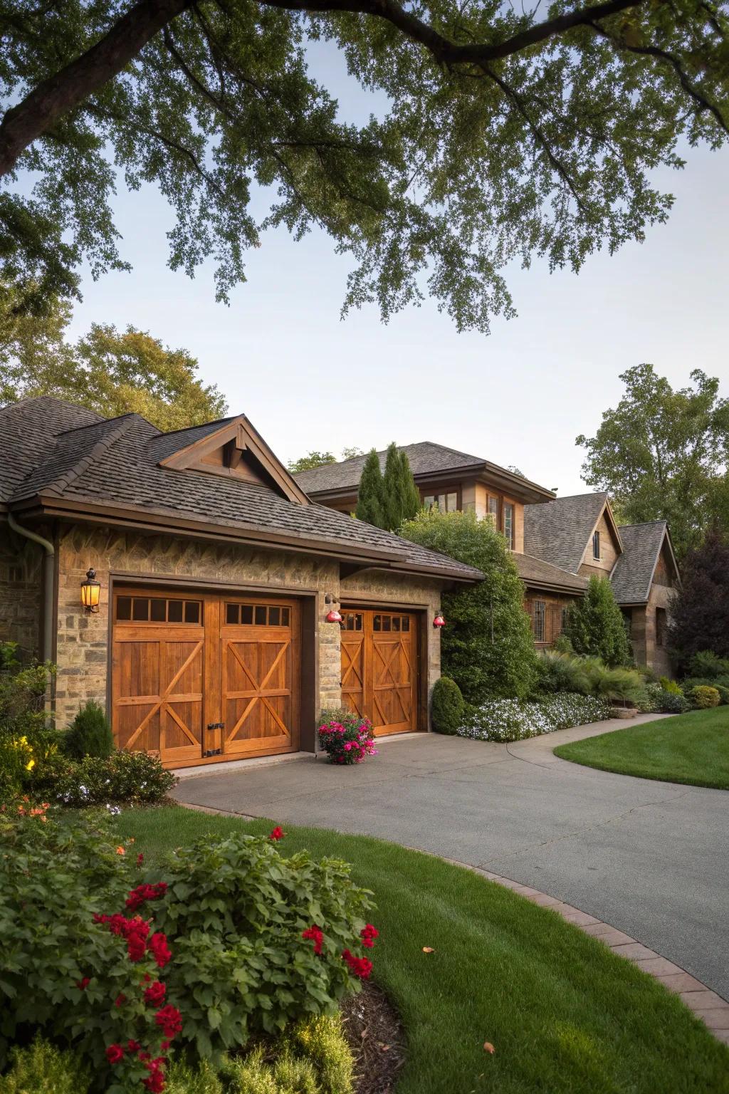 Inviting timber shades imbue any home with an innate, welcoming allure.