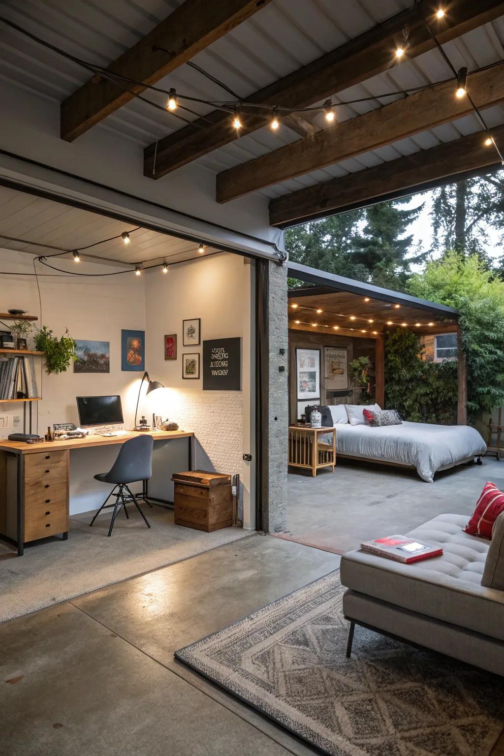 A versatile room maximizes the use of available area.