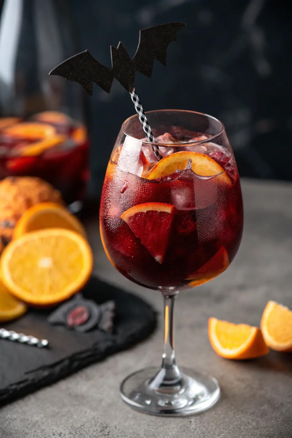 Indulge in a chilling Vampire's Potion for a memorable sensation.