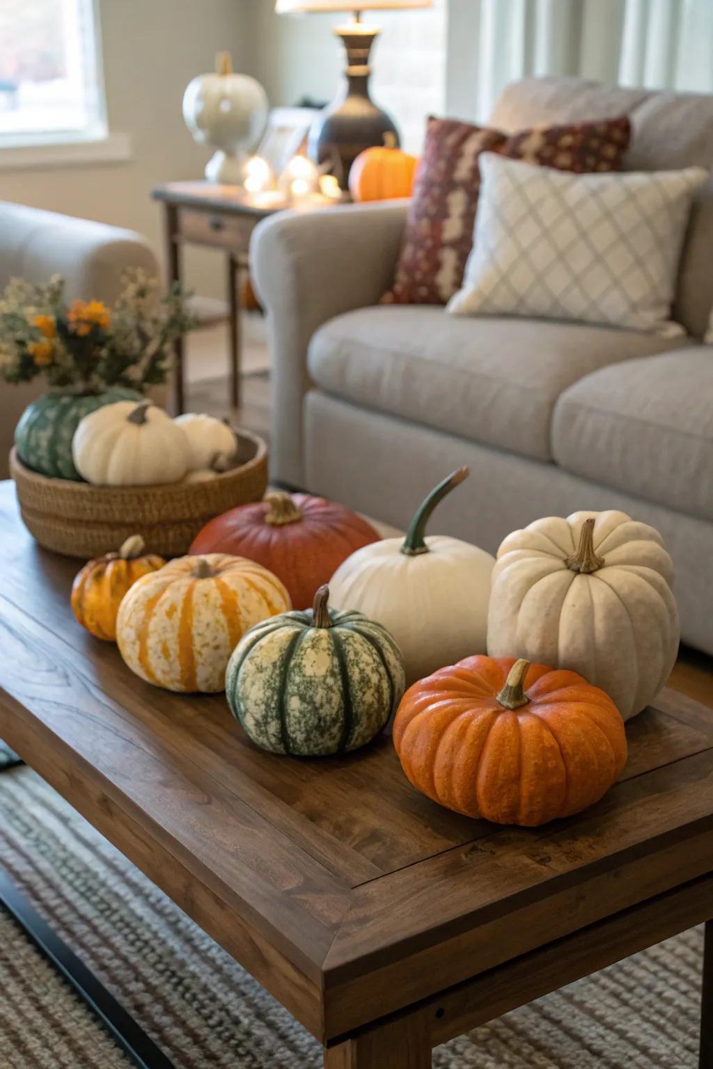 Celebrate the pumpkin tradition with an elegant, modern enhancement.
