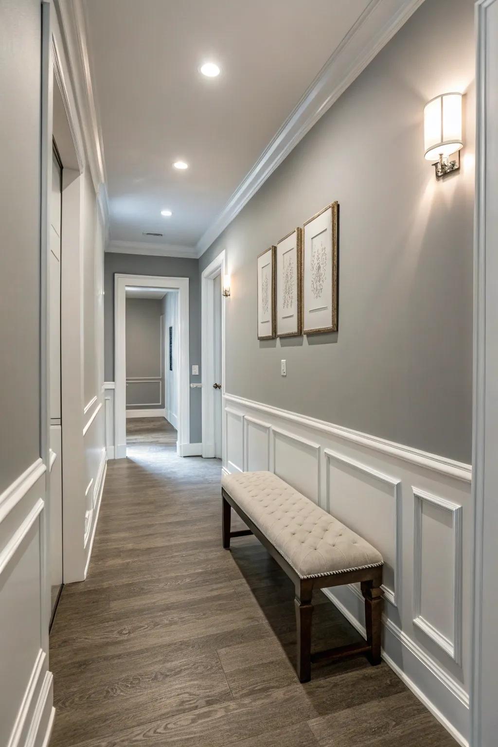 Neutral shades provide a flexible and soothing ambiance.