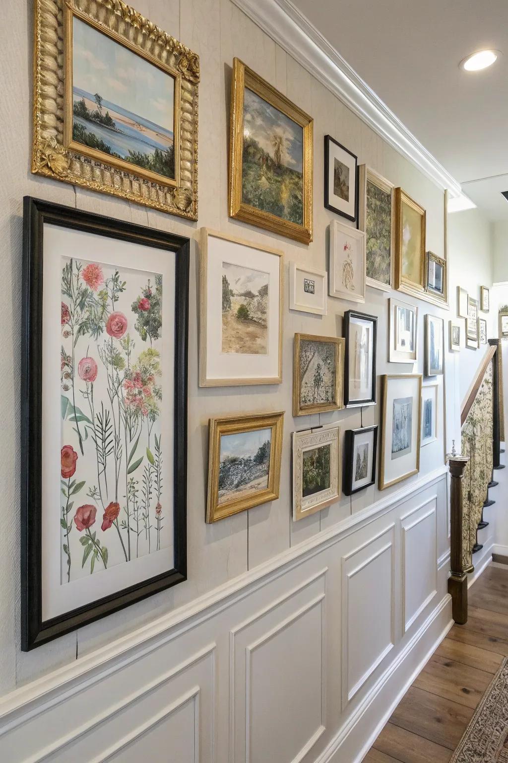 A decorative wall art that exhibits your personality and style.