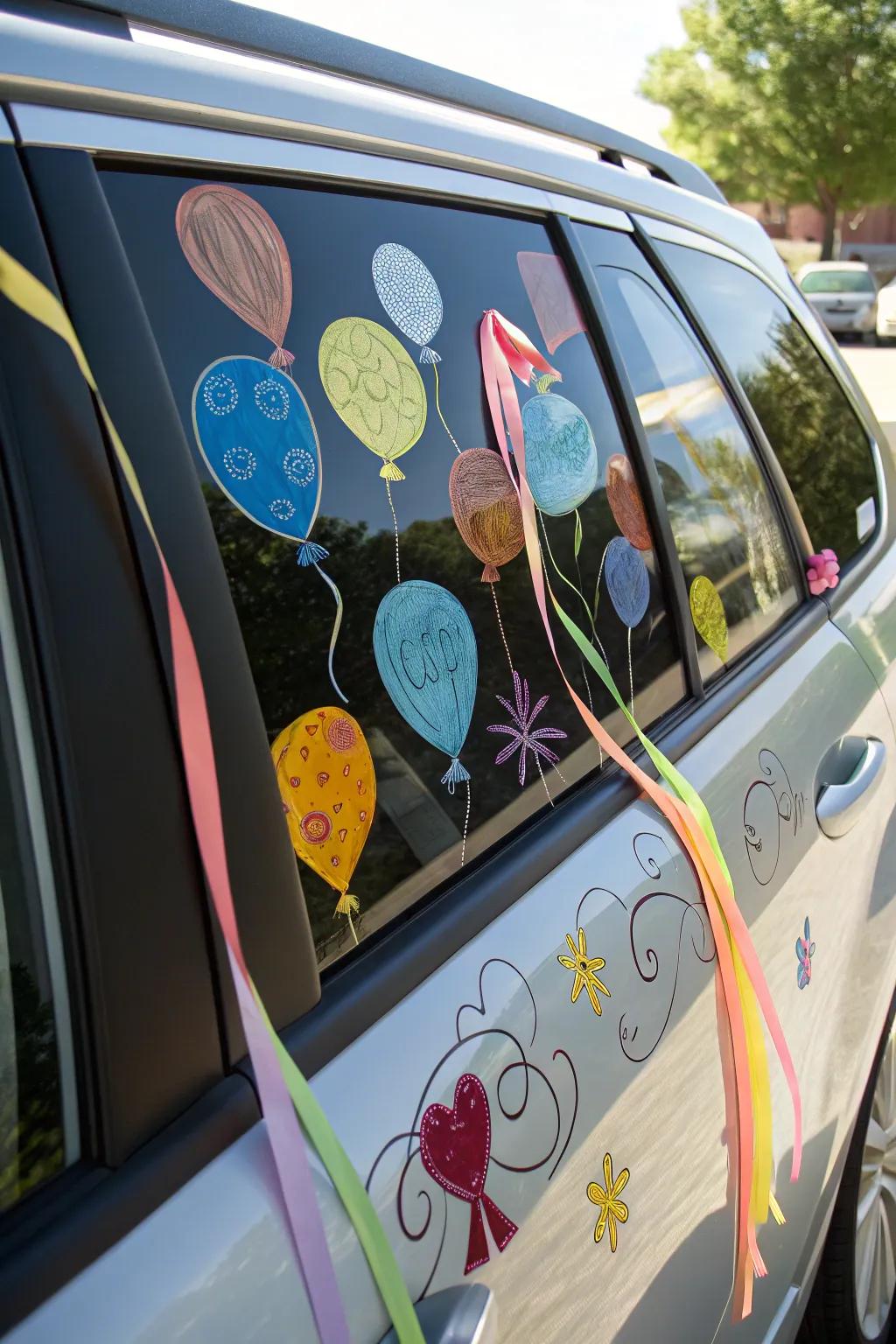 Inflatable decoration sketches infuse an element of whimsy and amusement.