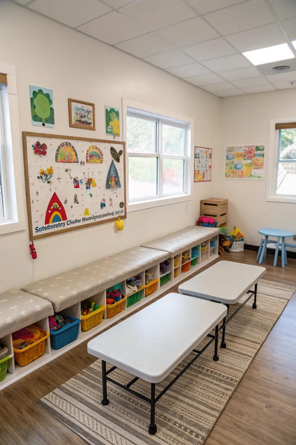 Thoughtful furniture selections can create the illusion of more space and better organization in smaller areas.