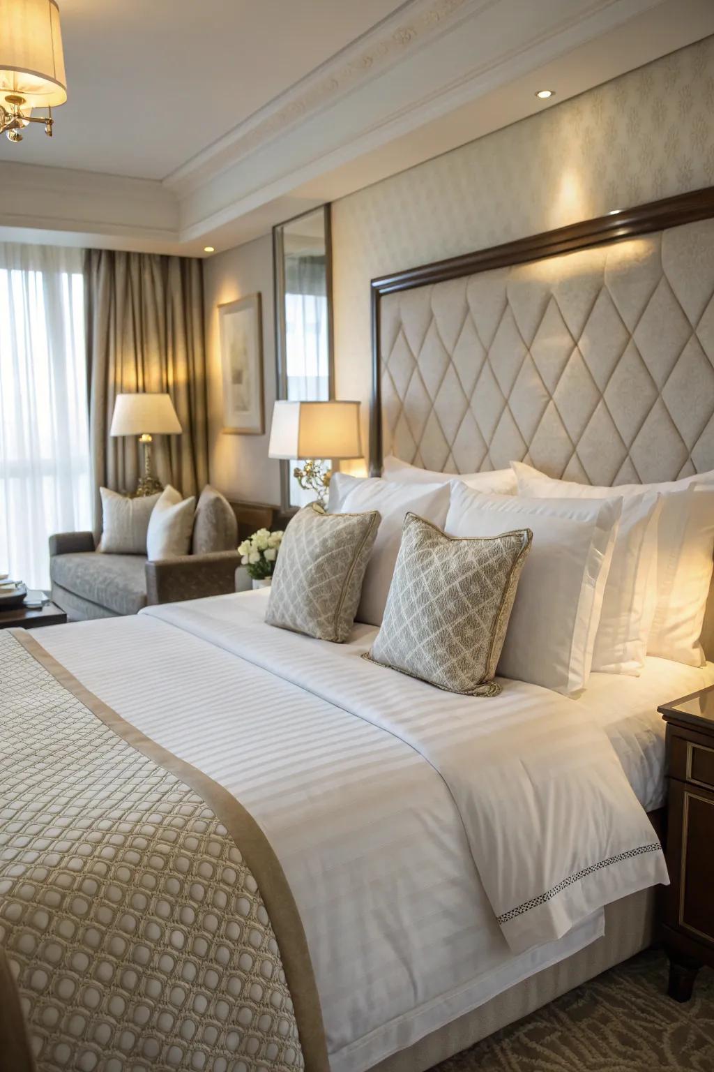 Sumptuous bedding is vital for a restful slumber in any hotel environment.