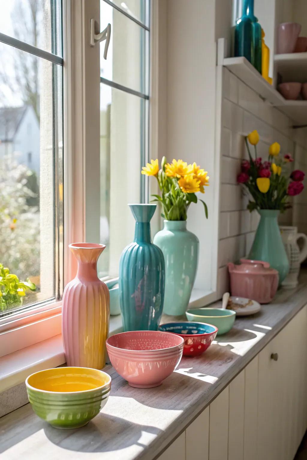 Ceramics infuse individuality and appeal into your culinary space.
