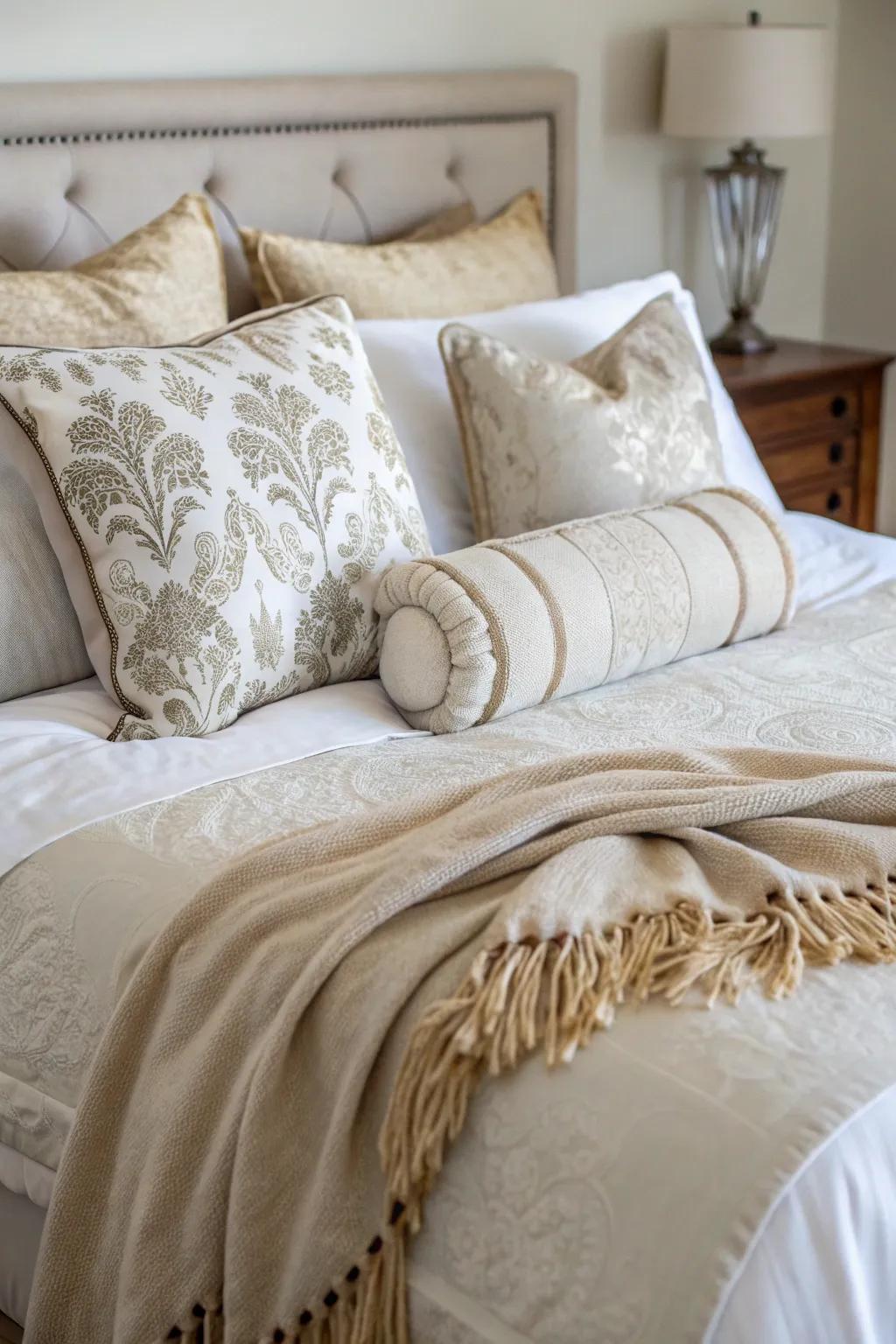 Layered bedding delivers unparalleled ease and flair.