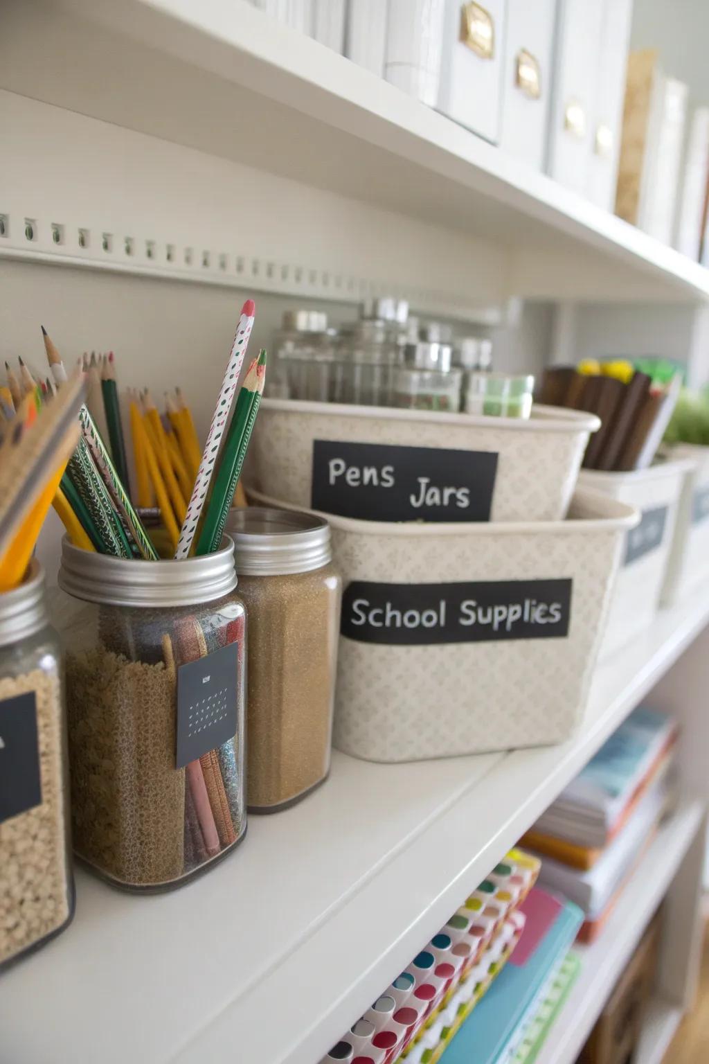 Labels bring a sense of clarity and sophistication to your organizational efforts.