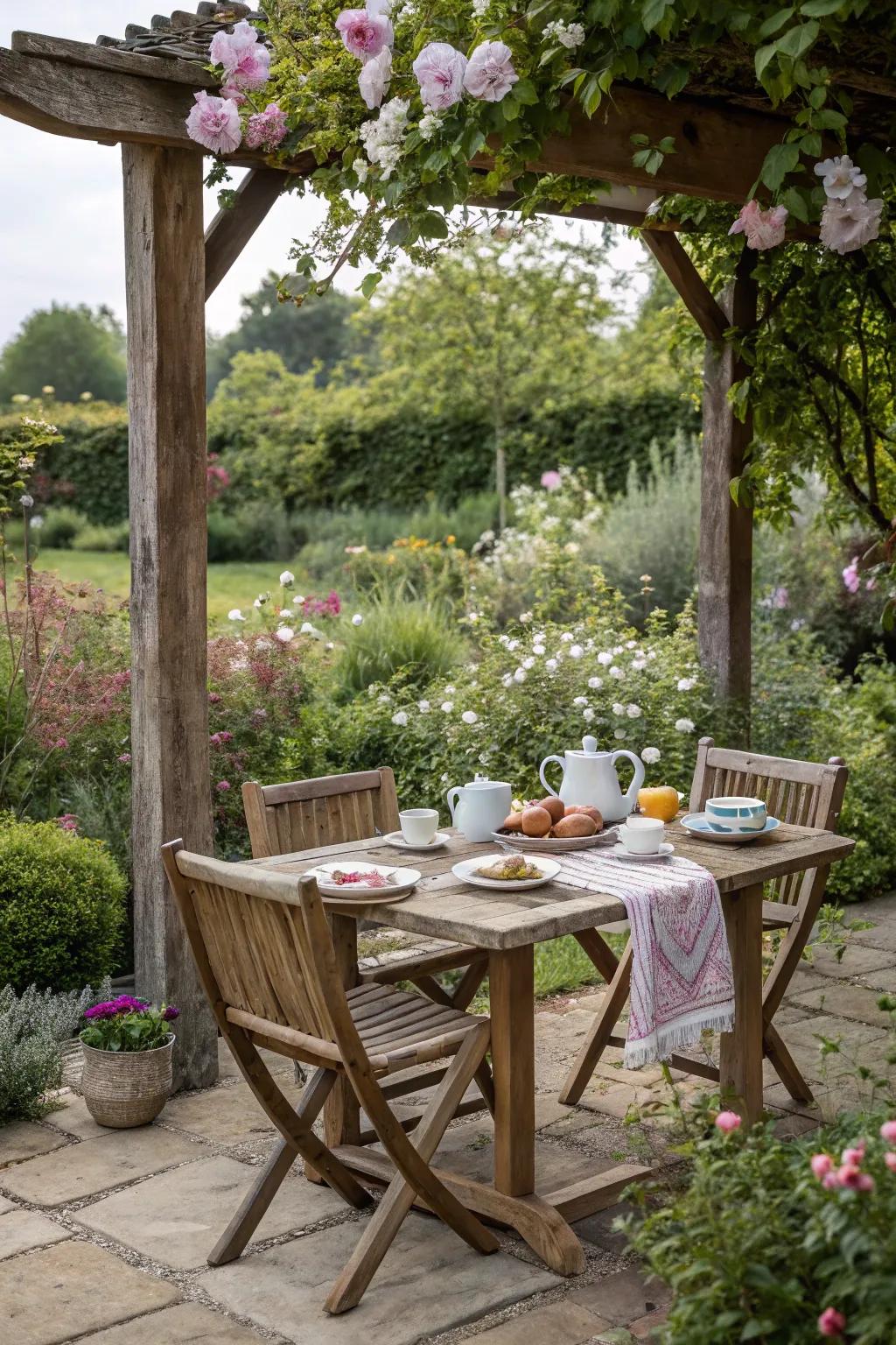 Earthy allure with a nostalgic twist.