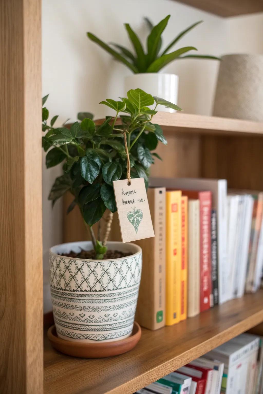 A tenderly personalized container, an exceptional gift choice for mom.