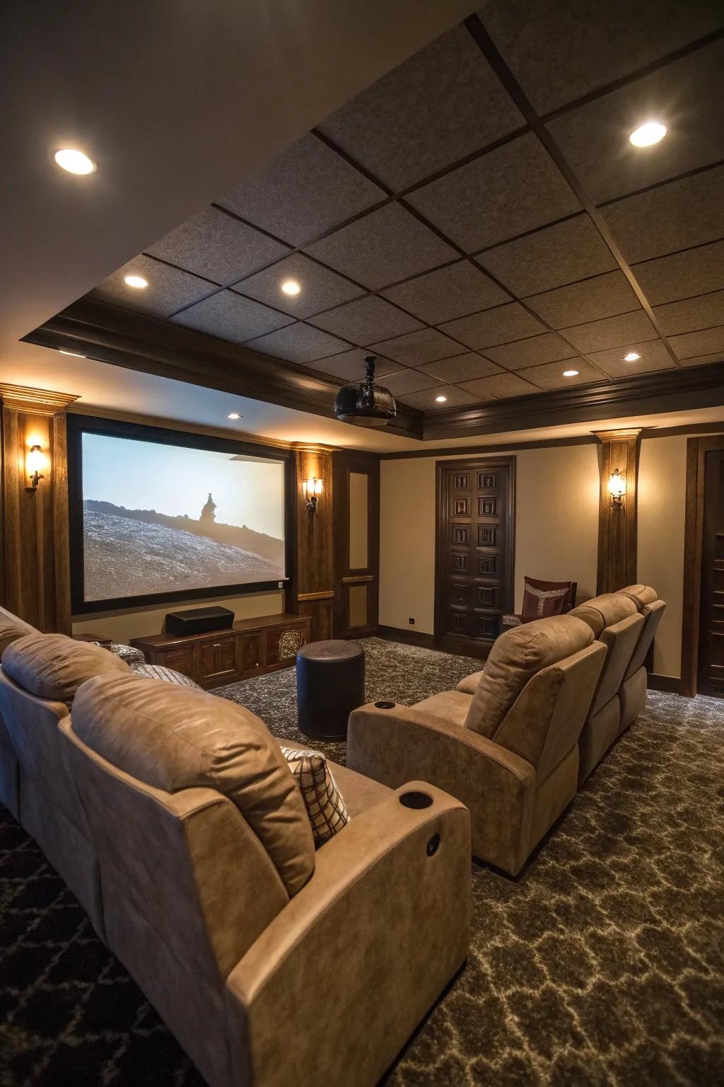 Relive the magic of movies with your personal cinema.