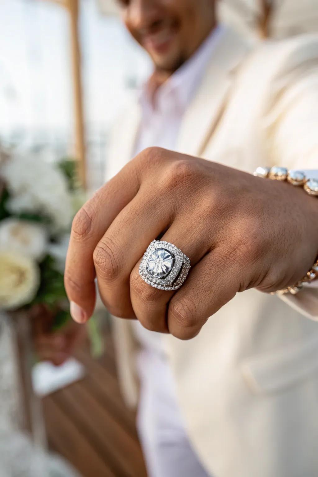 Bold Thumb Ring Statement