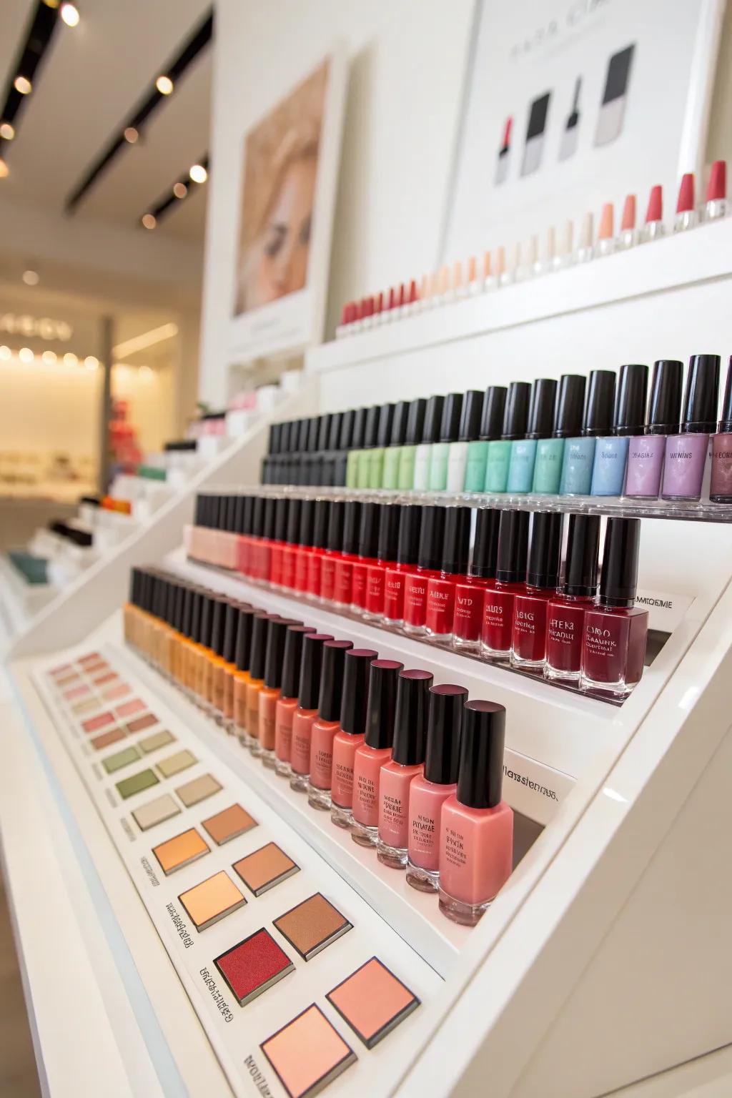 Establish harmony through chromatic organization.